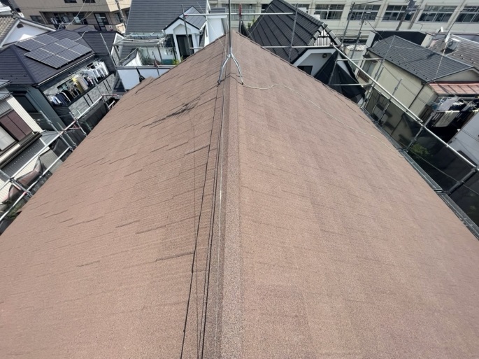 東京都大田区　Ｈ様邸　屋根カバー・外壁塗装工事